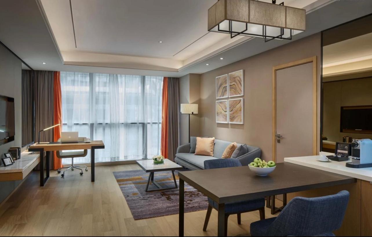 Hongqiao Primus Residence Apartment - National Exhibition Center Shanghái Exterior foto