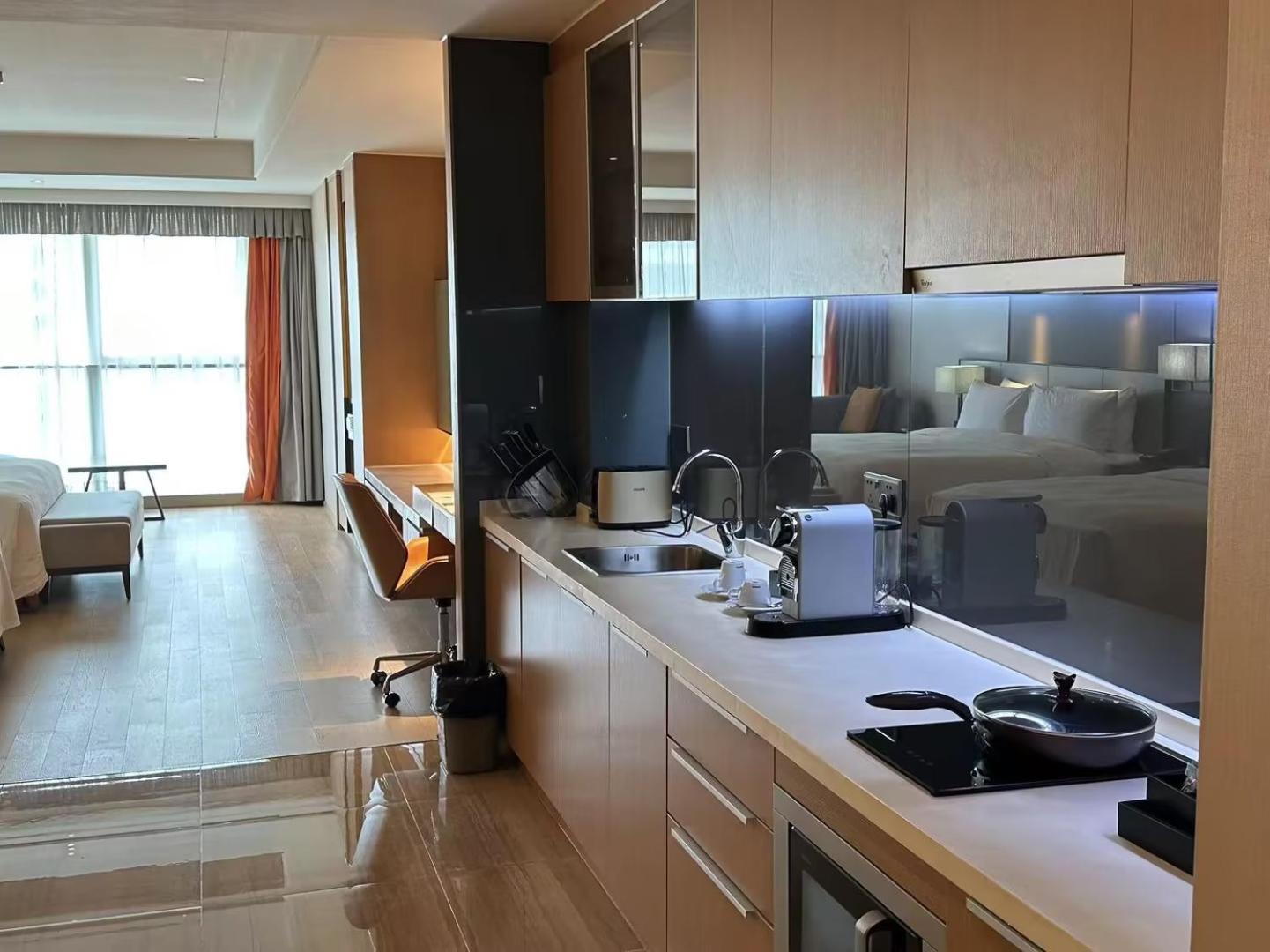Hongqiao Primus Residence Apartment - National Exhibition Center Shanghái Exterior foto